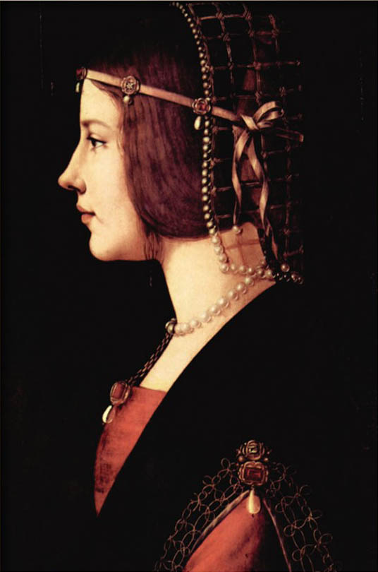 Lady Beatrice D Este By Leonardo Da Vinci